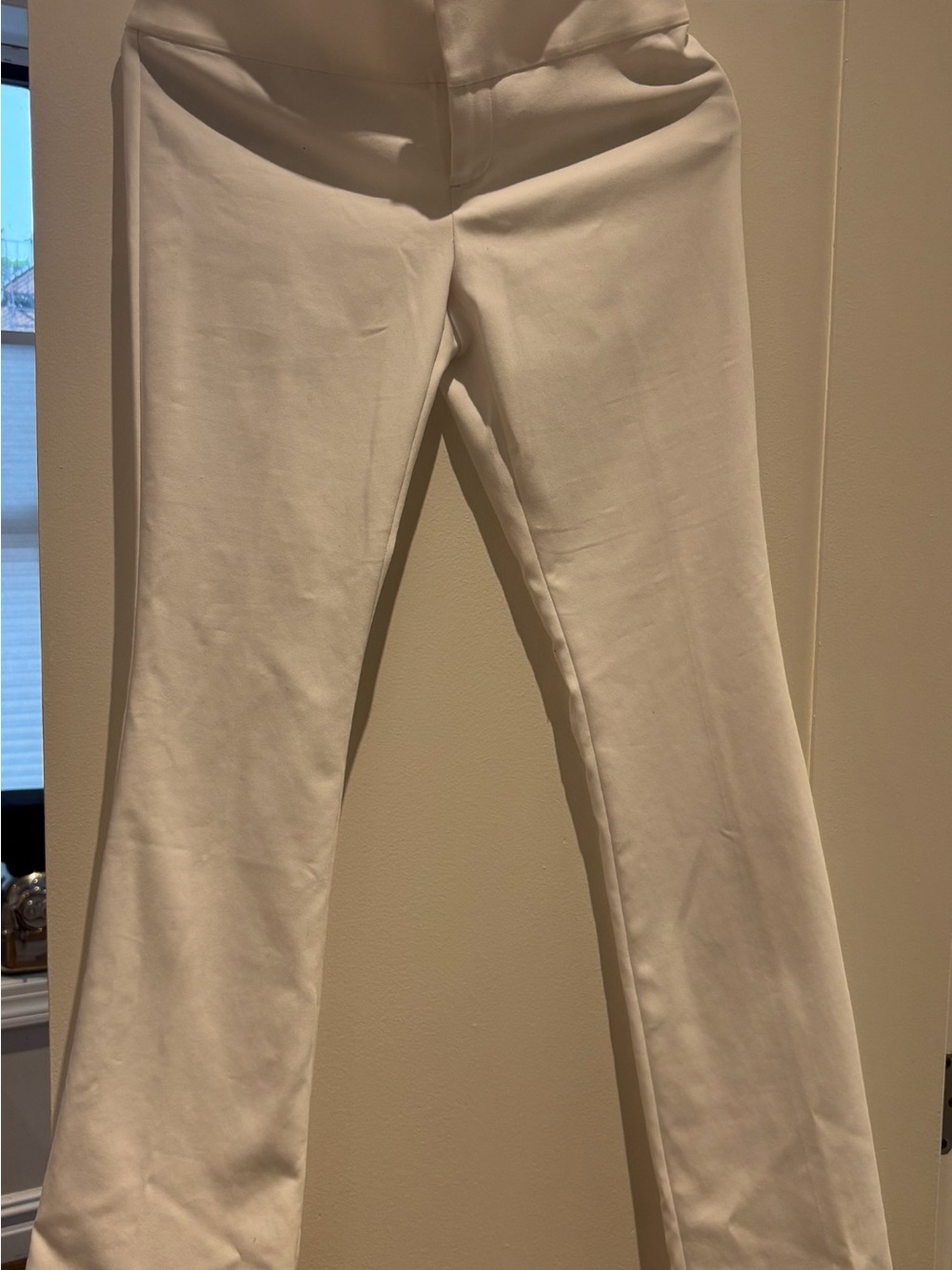 Alice + Olivia White Tailored Pants